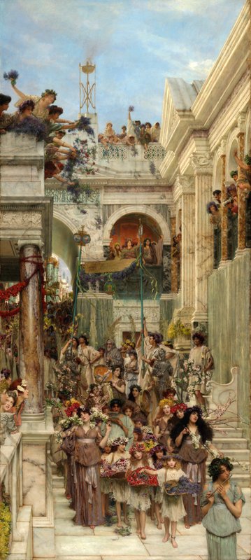 Lawrence Alma Tadema - Spring